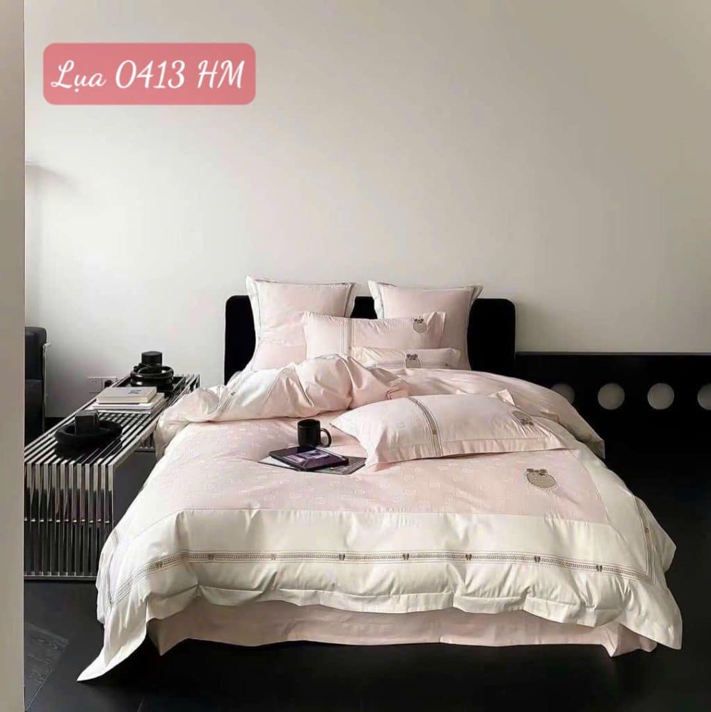 Bộ chăn ga gối lụa cao cấp-0413HM 11 Bộ chăn ga gối lụa cao cấp-0413HM.1