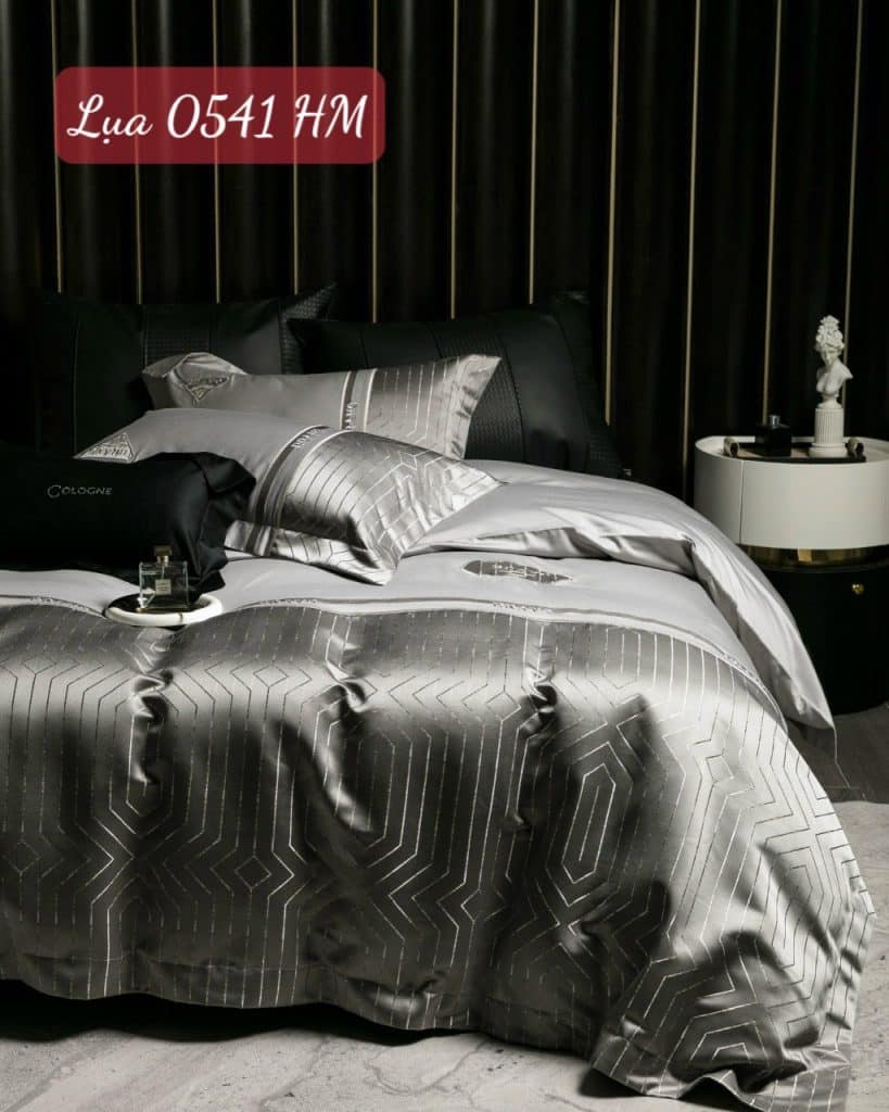 Bộ chăn ga gối Lụa cao cấp-0541HM.7