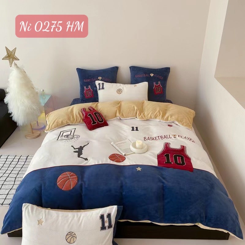 Bộ chăn ga gối Nỉ 0275 HM.7