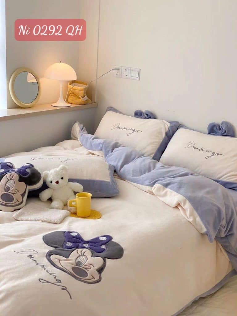 Bộ chăn ga gối Nỉ 0292 QH.2