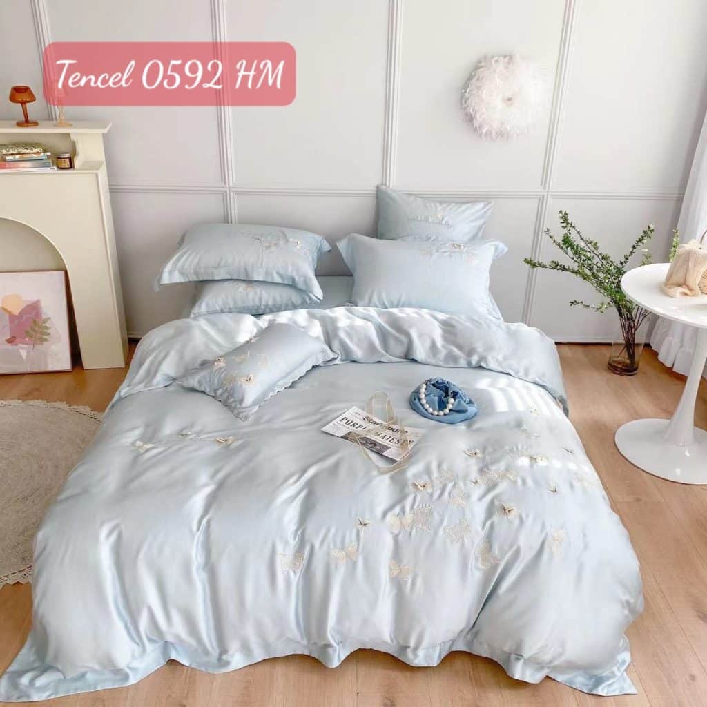 Bộ chăn ga gối Tencel 0592 HM.3