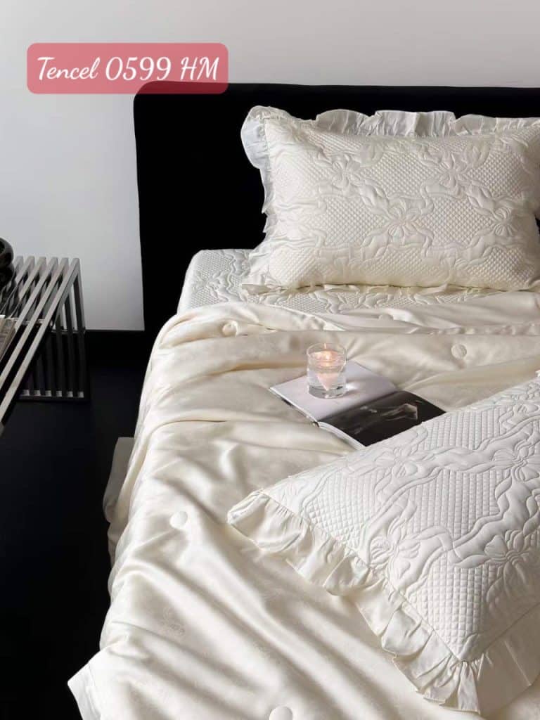 Bộ chăn ga gối Tencel 0599 HM.1