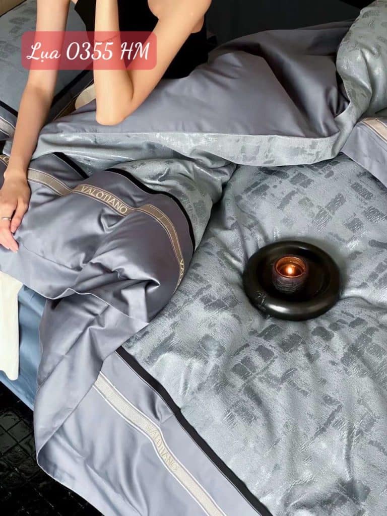 Bộ chăn ga gối lụa cao cấp-0355HM 18 Bộ chăn ga gối lụa cao cấp-0355HM.6