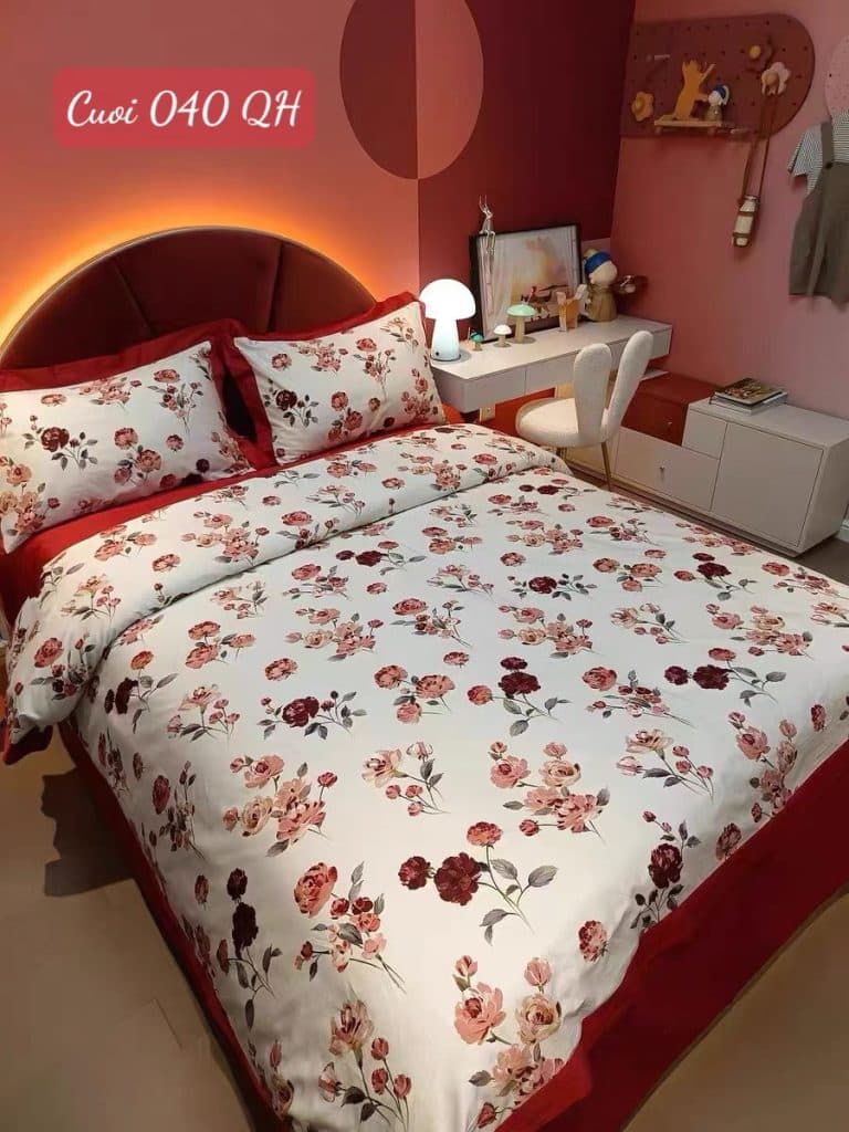 Chăn ga gối đệm cưới cao cấp-040QH.3