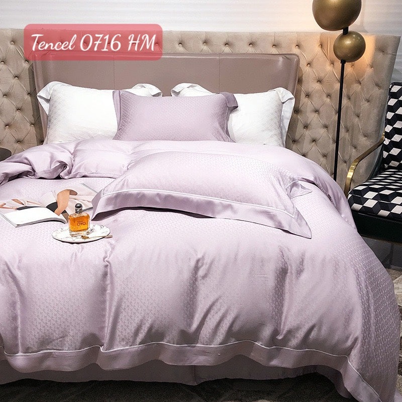 Bộ chăn ga gối Tencel cao cấp-0716HM 11 Bộ chăn ga gối Tencel 0716HM.3