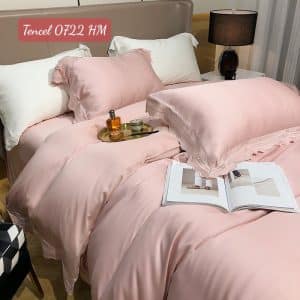 Bộ chăn ga gối Lụa cao cấp-0722HM 12 Bộ chăn ga gối Tencel 0722HM.6