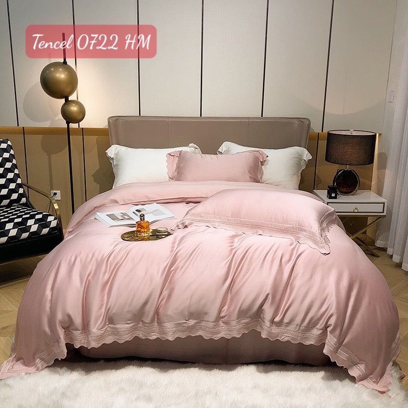 Bộ chăn ga gối Tencel 0722HM.7