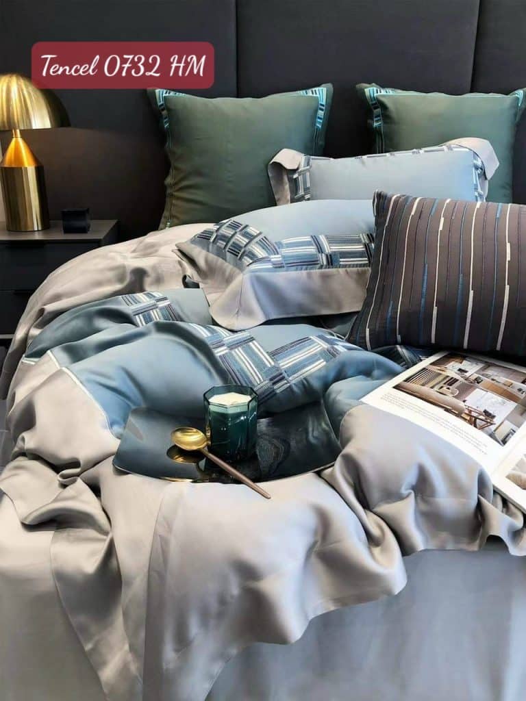 Bộ chăn ga gối Tencel 0732HM.5