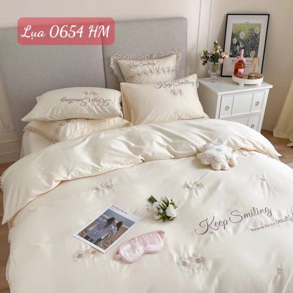 Bộ chăn ga gối Lụa 0654HM.5