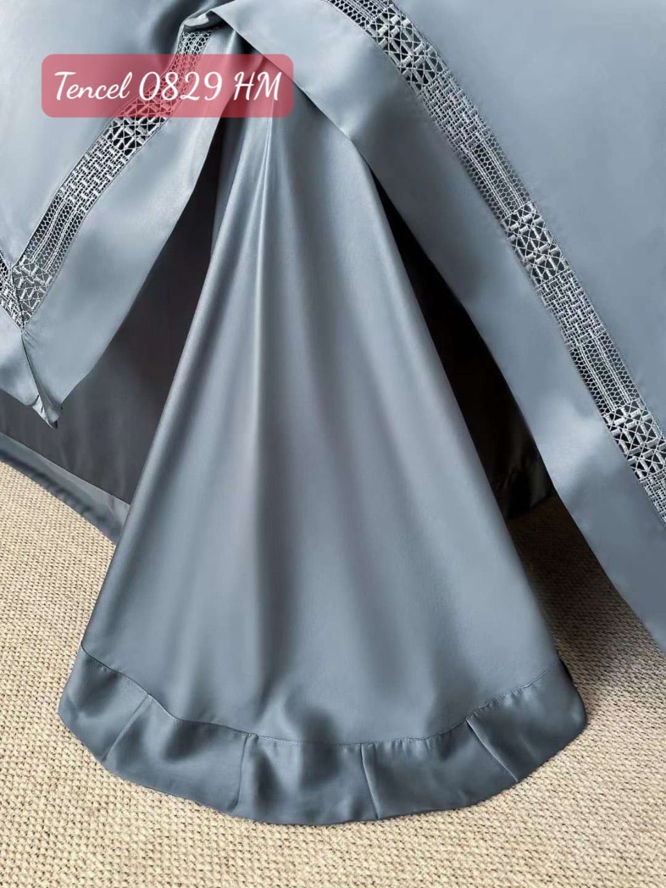 Bộ chăn ga gối Tencel cao cấp-0829HM 8 Bộ chăn ga gối Tencel 0829HM.8