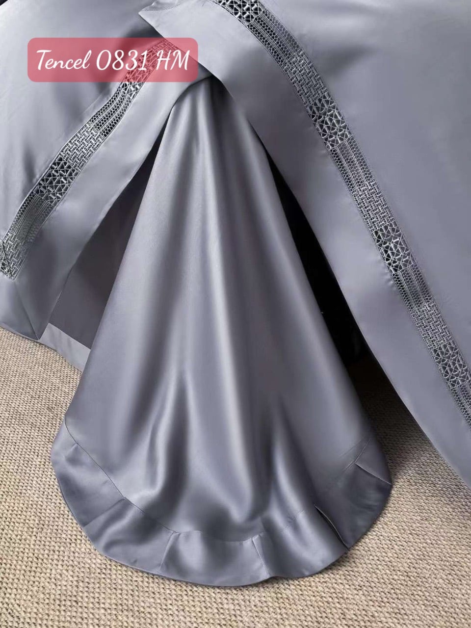Bộ chăn ga gối Tencel cao cấp-0831HM 6 Bộ chăn ga gối Tencel 0831HM.5