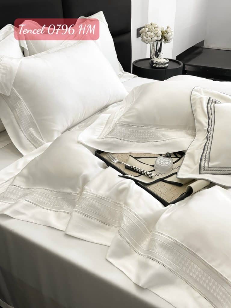 Bộ chăn ga gối Tencel cao cấp-0796HM