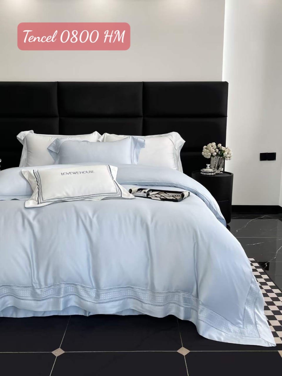 Bộ chăn ga gối Tencel cao cấp-0800HM 13 Bộ chăn ga gối Tencel cao cấp 0800HM.6