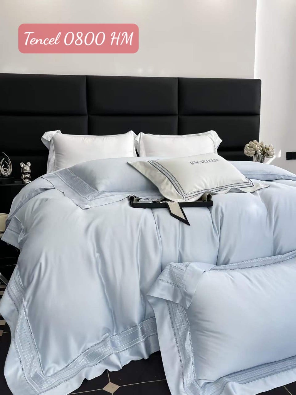 Bộ chăn ga gối Tencel cao cấp-0800HM 11 Bộ chăn ga gối Tencel cao cấp 0800HM.7