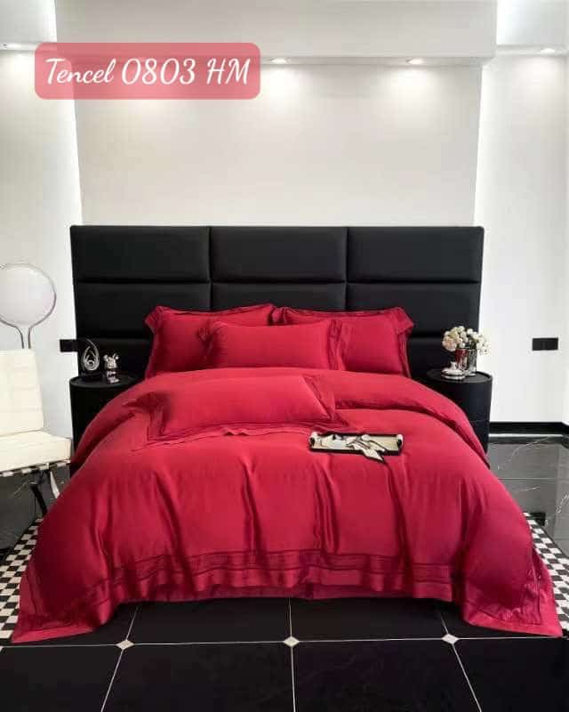 Bộ chăn ga gối Tencel cao cấp-0803HM 8 Bộ chăn ga gối Tencel cao cấp 0803HM.1