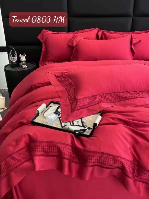 Bộ chăn ga gối Tencel cao cấp-0803HM 9 Bộ chăn ga gối Tencel cao cấp 0803HM.4