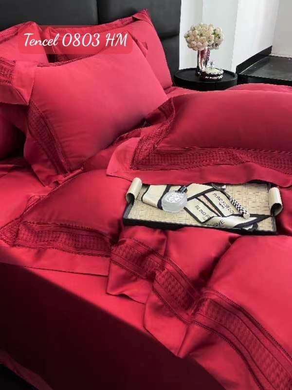 Bộ chăn ga gối Tencel cao cấp-0803HM 10 Bộ chăn ga gối Tencel cao cấp 0803HM.7