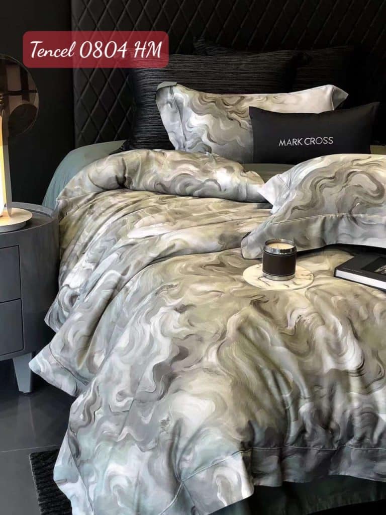 Bộ chăn ga gối Tencel cao cấp 0804HM.7