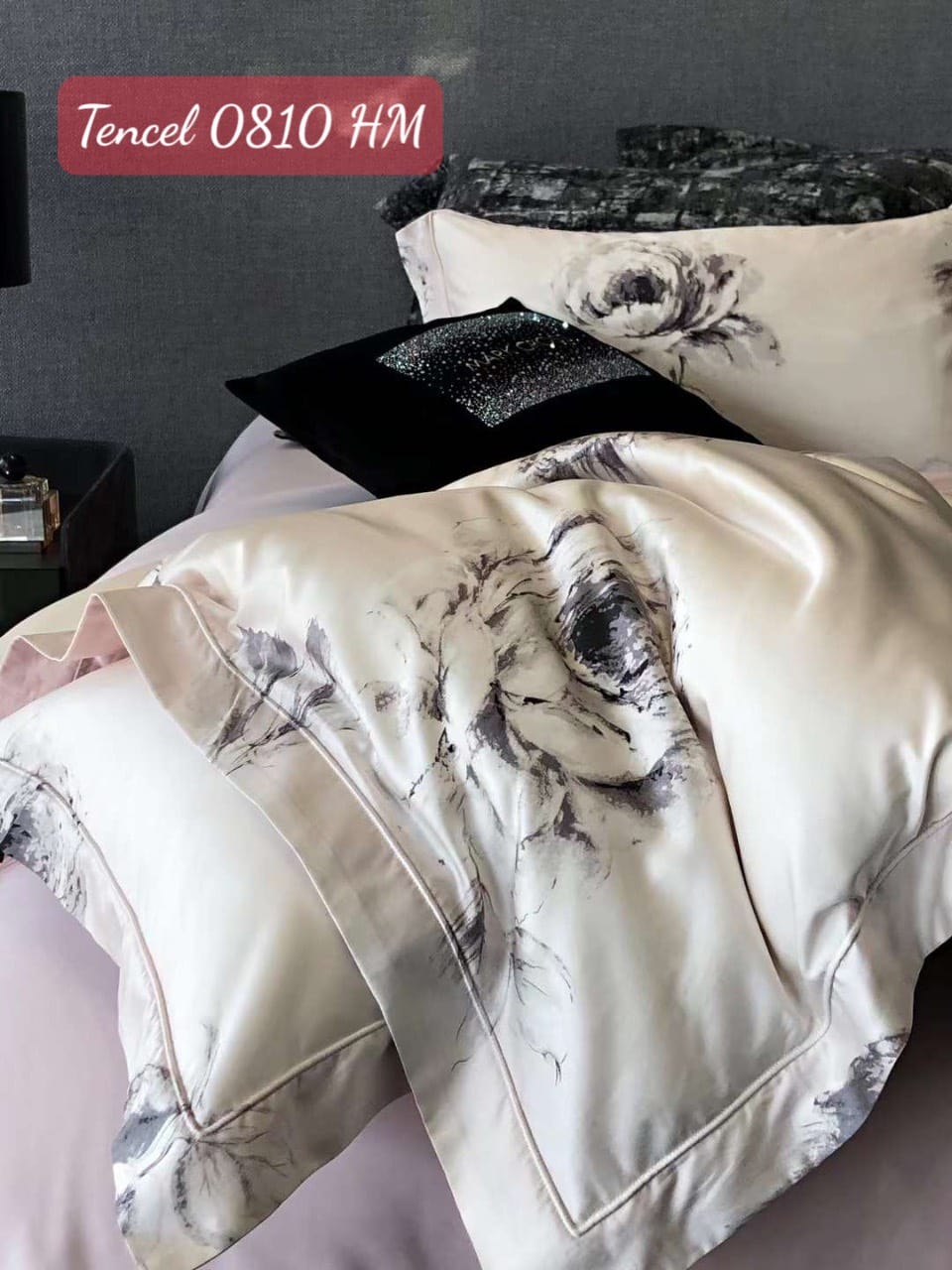 Bộ chăn ga gối Tencel cao cấp-0810HM 9 Bộ chăn ga gối Tencel cao cấp 0810HM.1