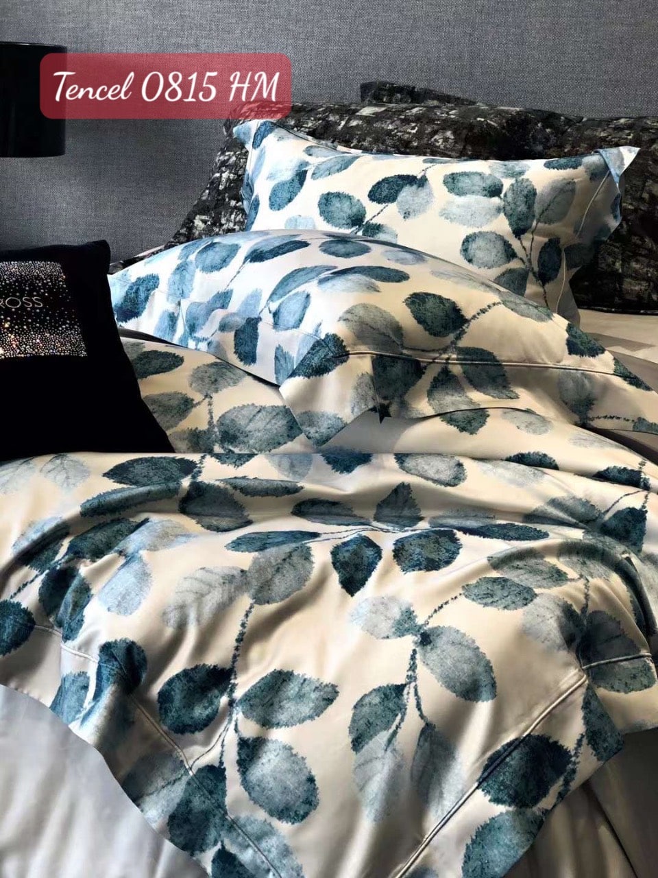 Bộ chăn ga gối Tencel cao cấp-0815M 8 Bộ chăn ga gối Tencel cao cấp 0815HM.7