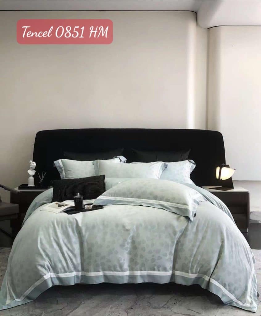Bộ chăn ga gối Tencel cao cấp 0851HM.2