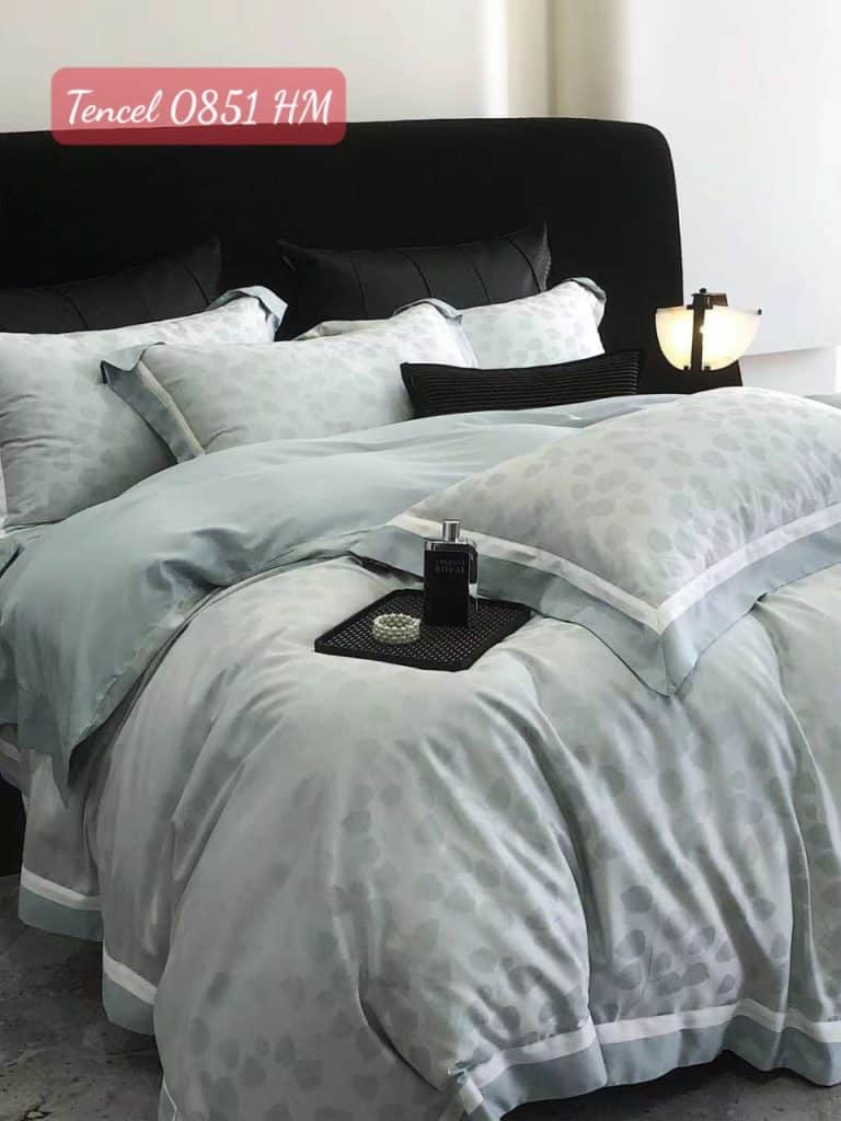 Bộ chăn ga gối Tencel cao cấp 0851HM.8