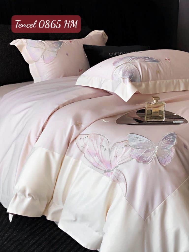Bộ chăn ga gối Tencel cao cấp 0865HM.1