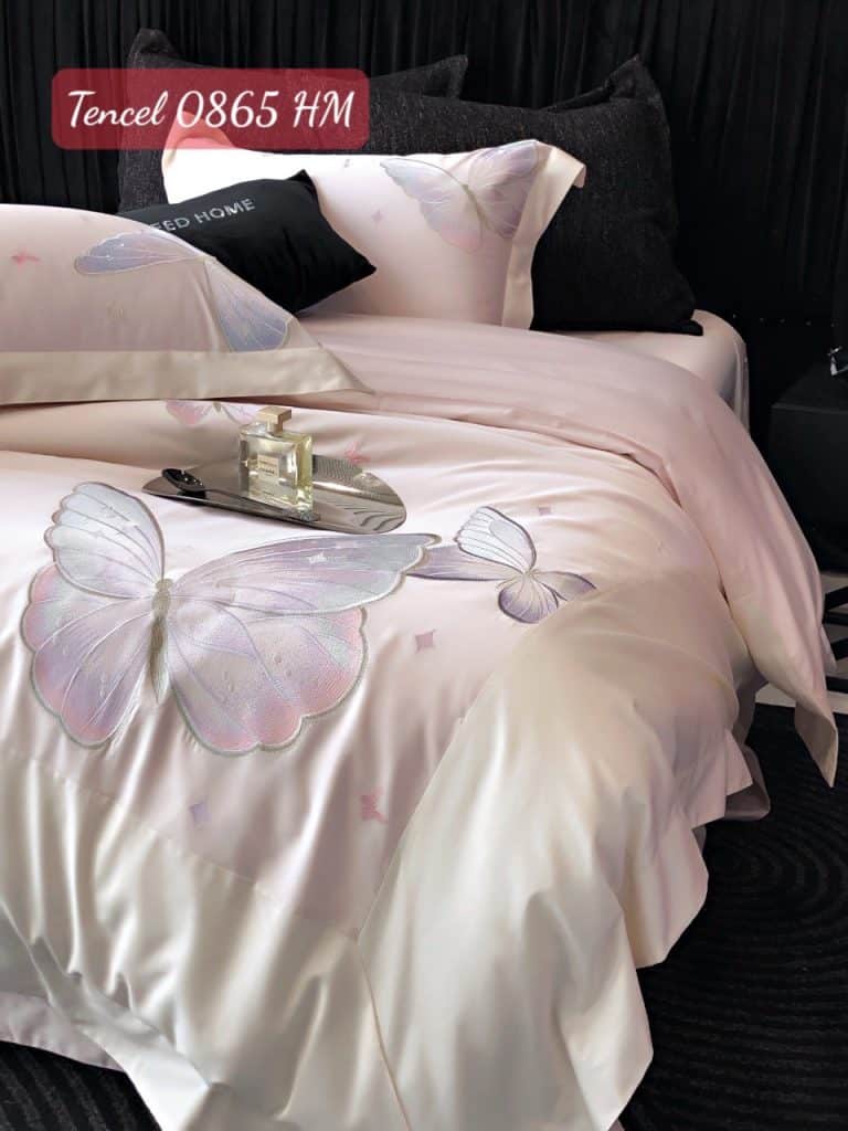 Bộ chăn ga gối Tencel cao cấp 0865HM.13