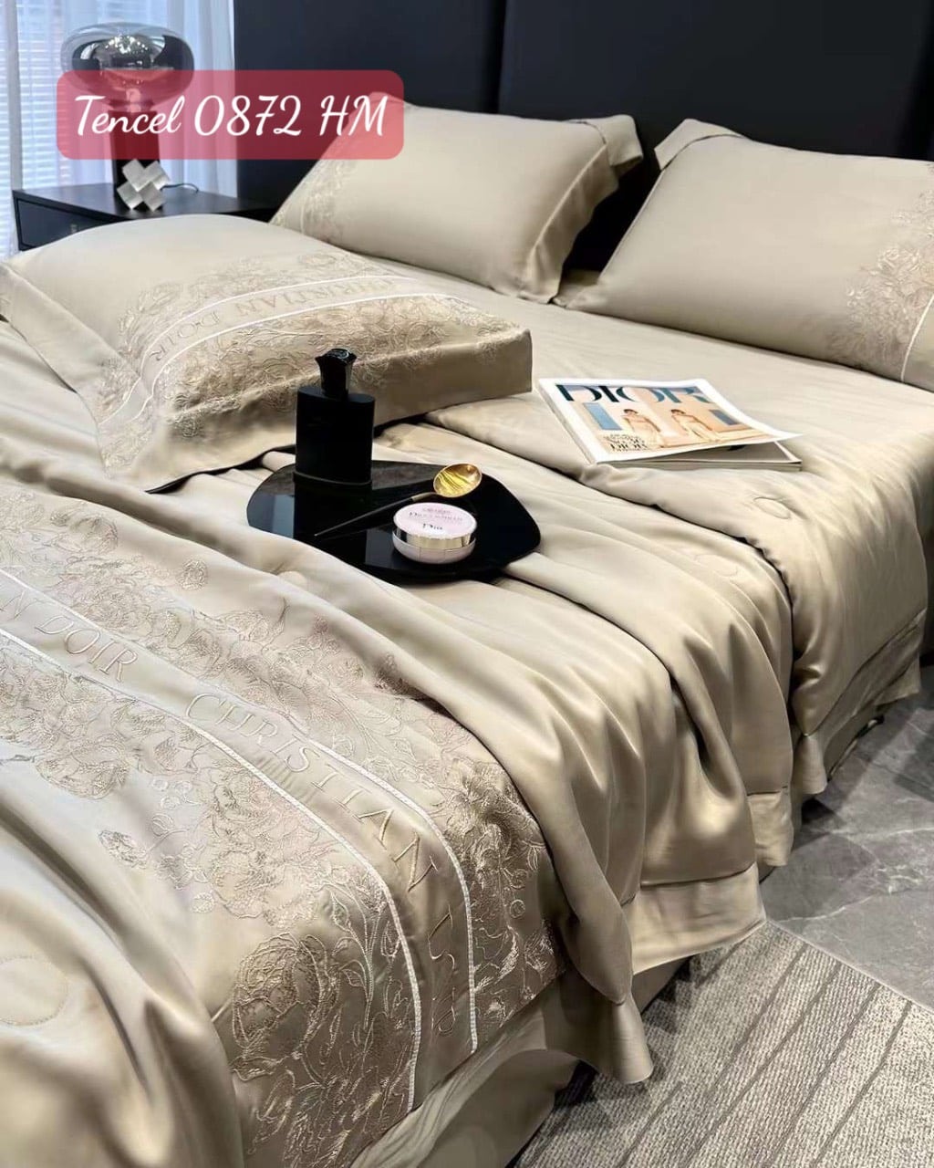 Bộ chăn ga gối Tencel cao cấp-0872HM 3 Bộ chăn ga gối Tencel cao cấp 0872HM.3