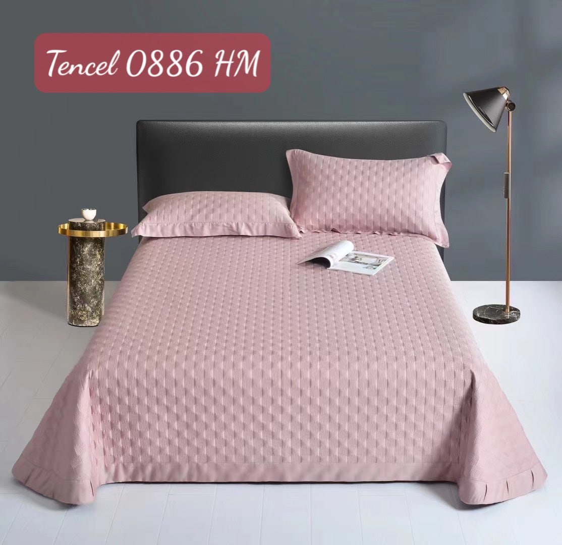 Bộ chăn ga gối Tencel cao cấp-0886HM 5 Bộ chăn ga gối Tencel cao cấp 0886HM.5