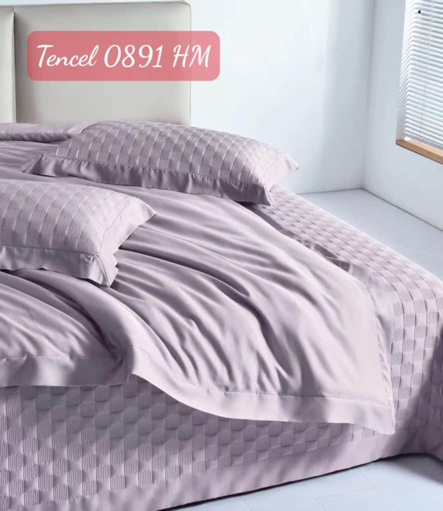 Bộ chăn ga gối Tencel cao cấp 0891HM.8
