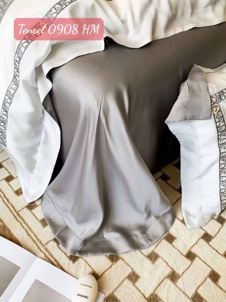 Bộ chăn ga gối Tencel cao cấp 0908HM.3