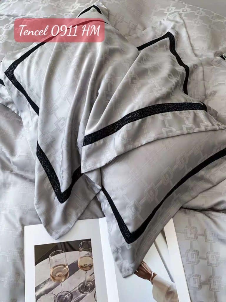 Bộ chăn ga gối Tencel cao cấp-0911HM 11 Bộ chăn ga gối Tencel cao cấp 0911HM.9