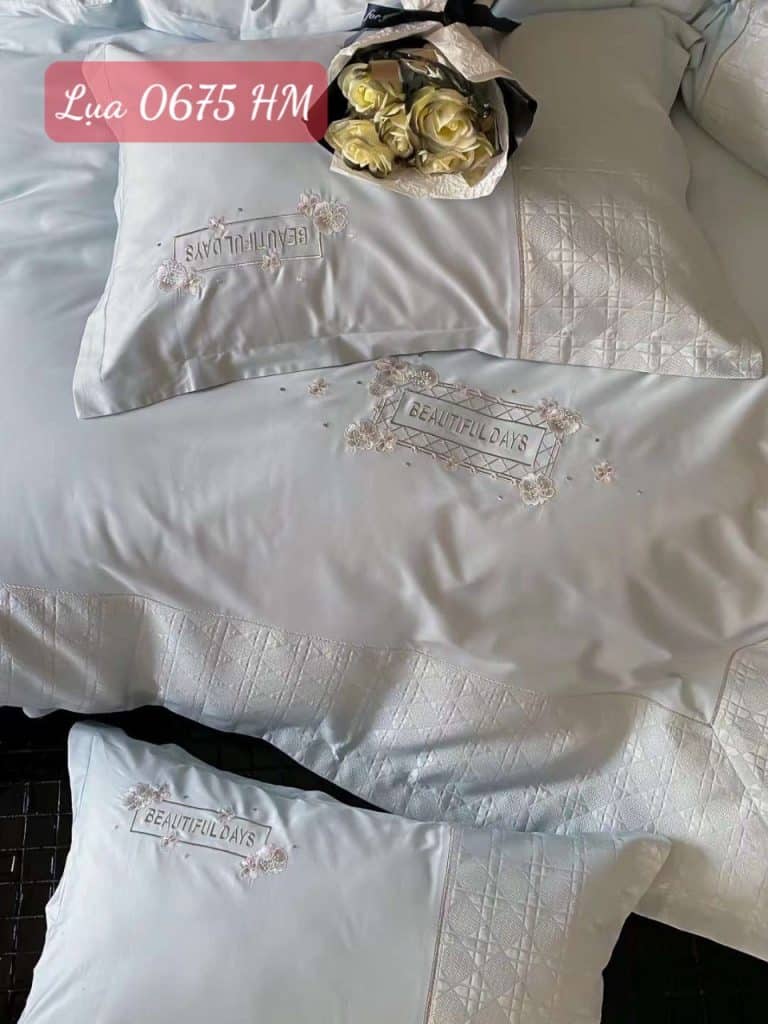 Bộ chăn ga gối Lụa 0675HM.5