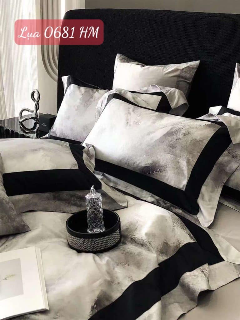 Bộ chăn ga gối Lụa 0681HM.6