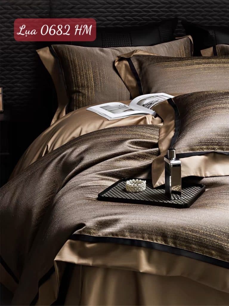 Bộ chăn ga gối Lụa 0682HM.1