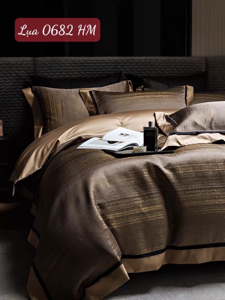 Bộ chăn ga gối Lụa 0682HM.4
