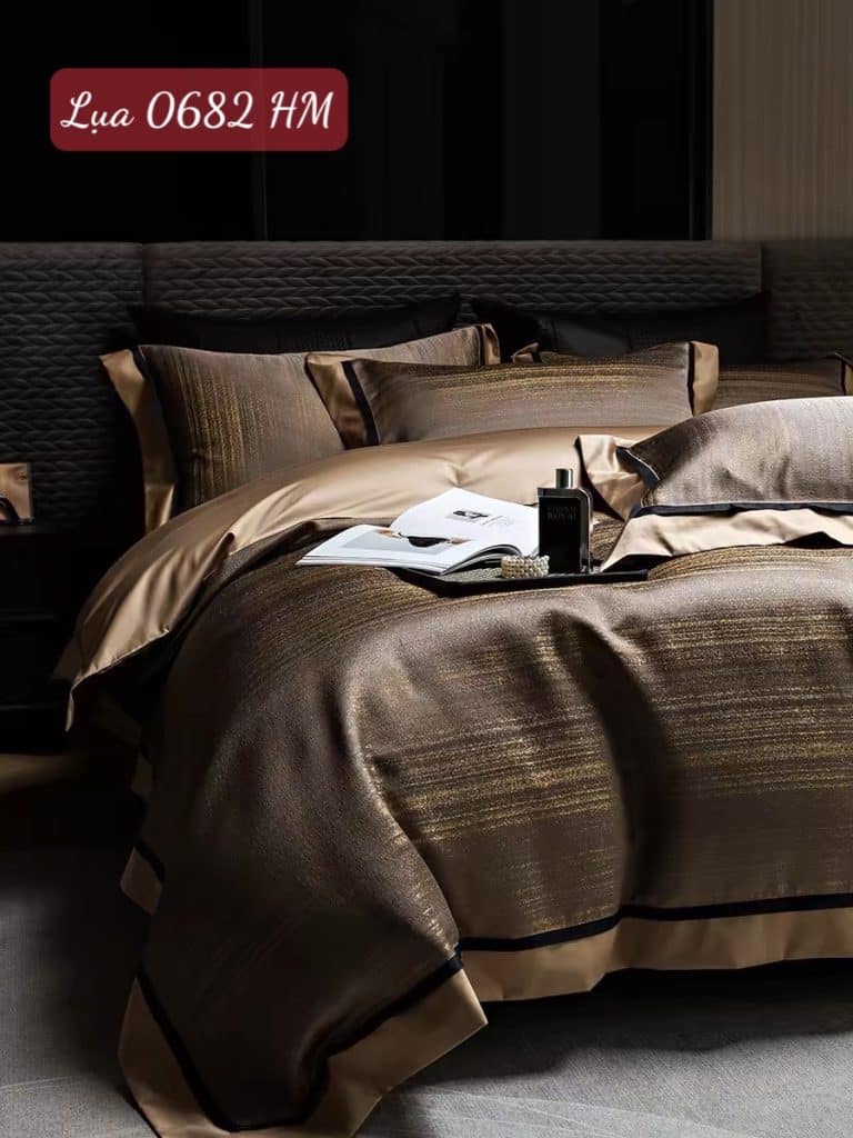 Bộ chăn ga gối Lụa 0682HM.6