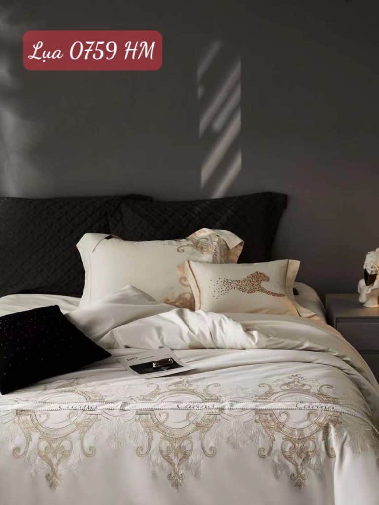 Bộ chăn ga gối Lụa 0759HM.3