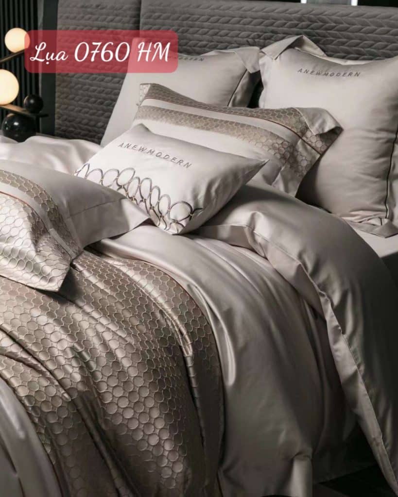 Bộ chăn ga gối Lụa 0760HM.5
