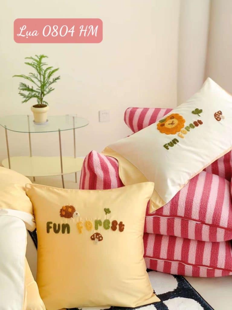 Bộ chăn ga gối Lụa 0804HM.7