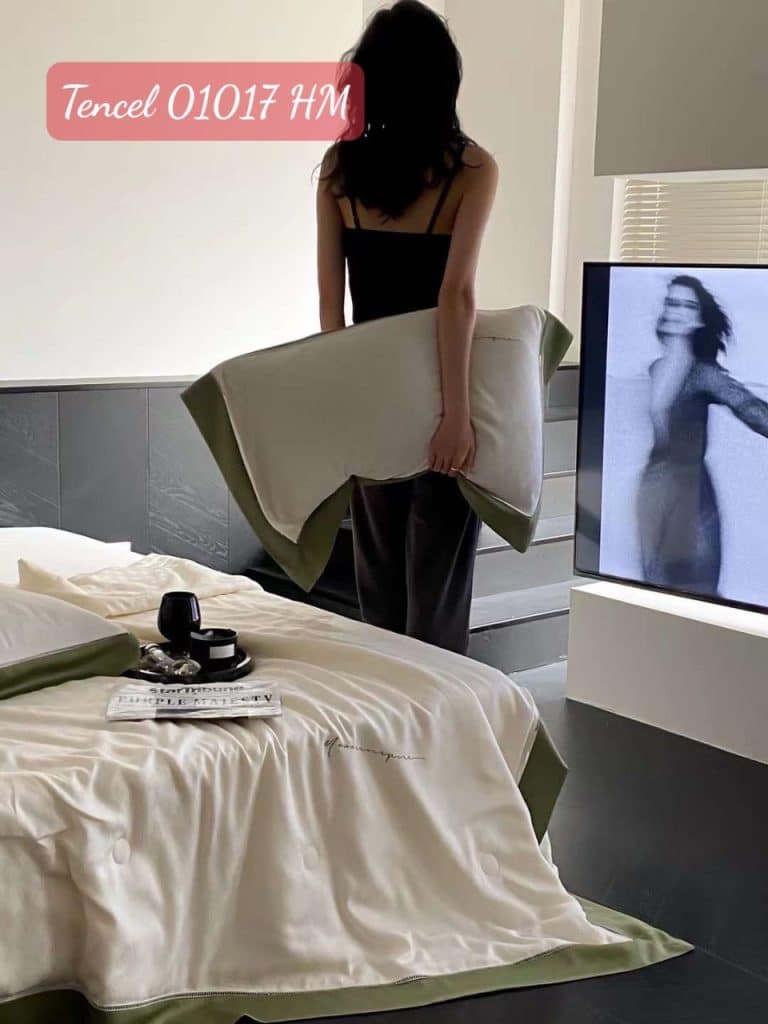 Bộ chăn ga gối Tencel 01017HM.4