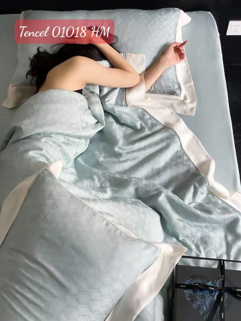 Bộ chăn ga gối Tencel 01018HM.4