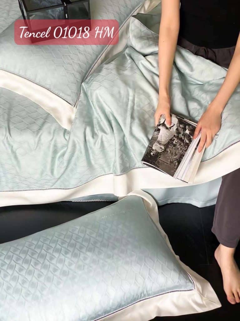 Bộ chăn ga gối Tencel 01018HM.7