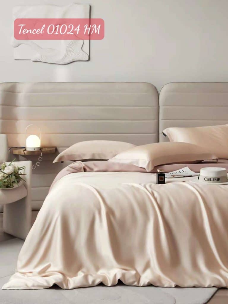 Bộ chăn ga gối Tencel 01024HM.1