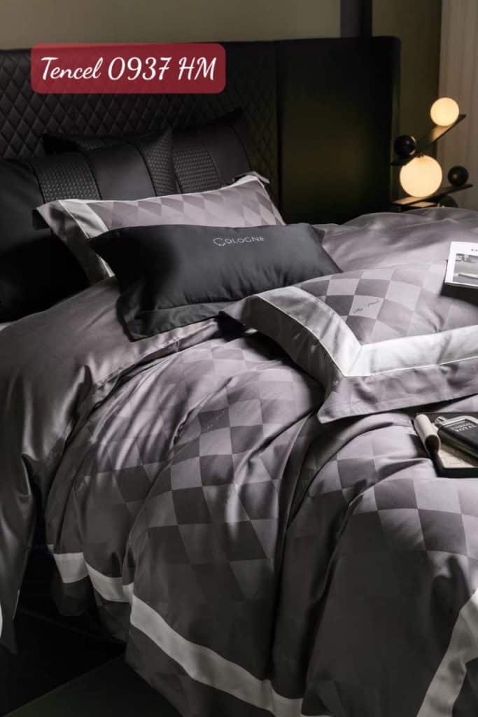 Bộ chăn ga gối Tencel 0937HM.3