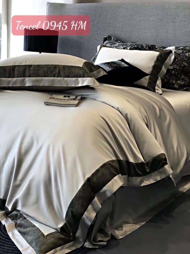 Bộ chăn ga gối Tencel cao cấp-0945HM 9 Bộ chăn ga gối Tencel 0945HM.4