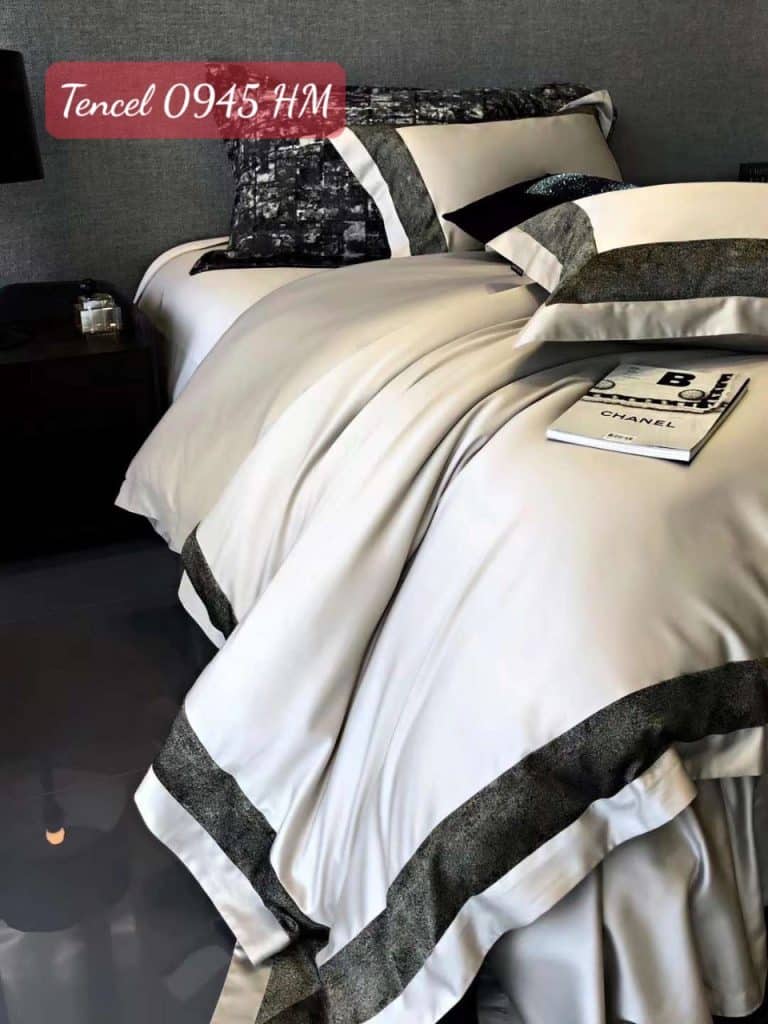 Bộ chăn ga gối Tencel cao cấp-0945HM 11 Bộ chăn ga gối Tencel 0945HM.5