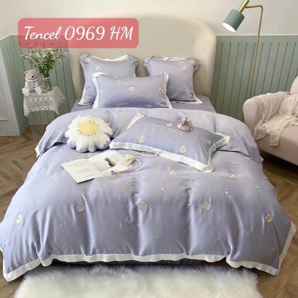 Bộ chăn ga gối Tencel 0969HM.9