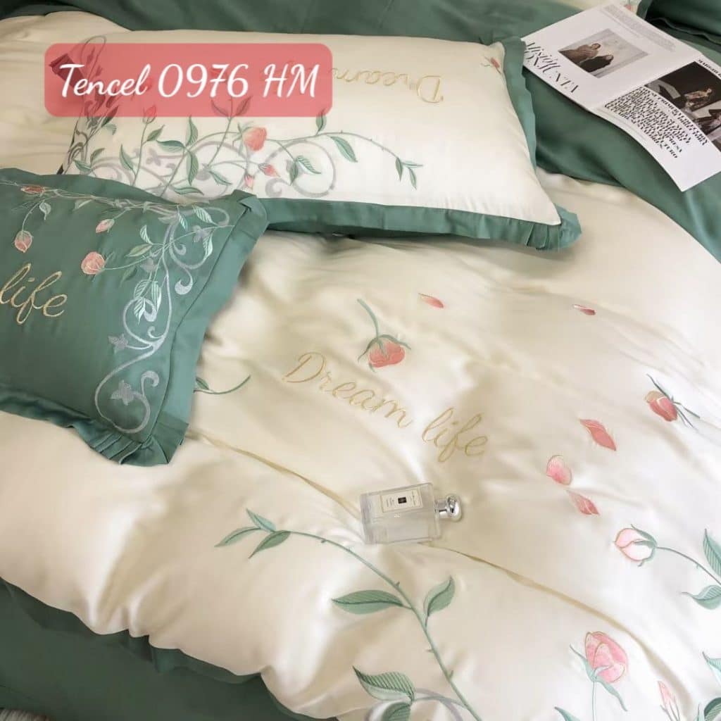 Bộ chăn ga gối Tencel 0976HM.3